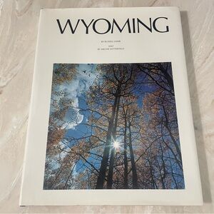 Wyoming HC Coffee Table Book DJ Russell Lamb 1978 Vintage Photographs